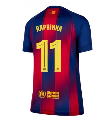 Barcelona Raphinha Belloli #11 Hjemmebanetrøje Dame 2025-26 Kortærmet